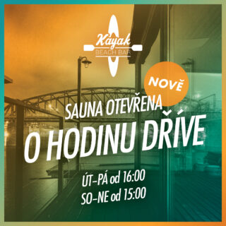 Sauna a vířivka nově otevřena o hodinu dříve!